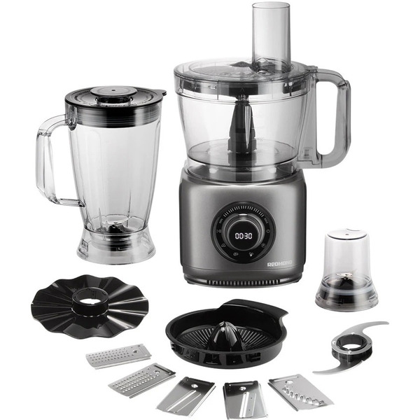 Комбайн кухонный РЕДМОНД FP607 (серый)