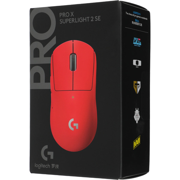 Игровая мышь Logitech Pro X Superlight 2 SE (красный)