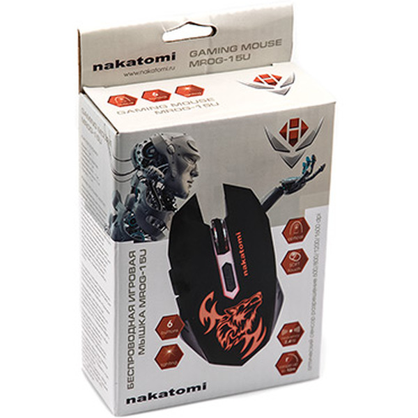 Мышь Nakatomi MROG-15U