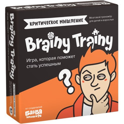 Настольная игра Банда Умников Brainy Trainy Критическое мышление УМ546