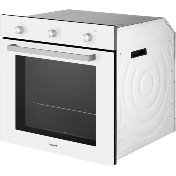 Газовый духовой шкаф Weissgauff WGO 702 White Glass