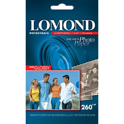 Фотобумага Lomond Super Glossy Bright 4"х6" 260 г/кв.м 20 листов (1103131)