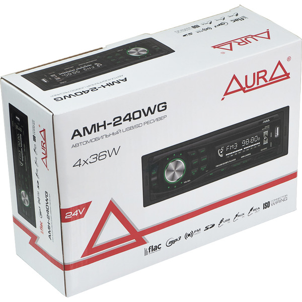 USB-магнитола Aura AMH-240WG