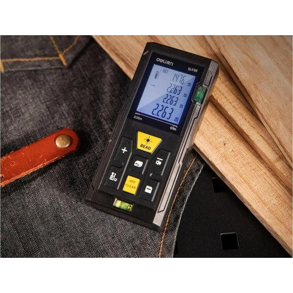 Дальномер лазерный Deli YS EDL4169