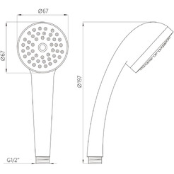 Душевая стойка AV Engineering AVSSS-028