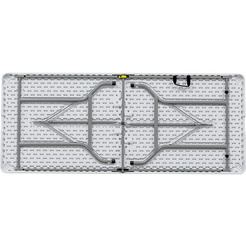 Стол складной пластиковый Angioletto 152 см. White