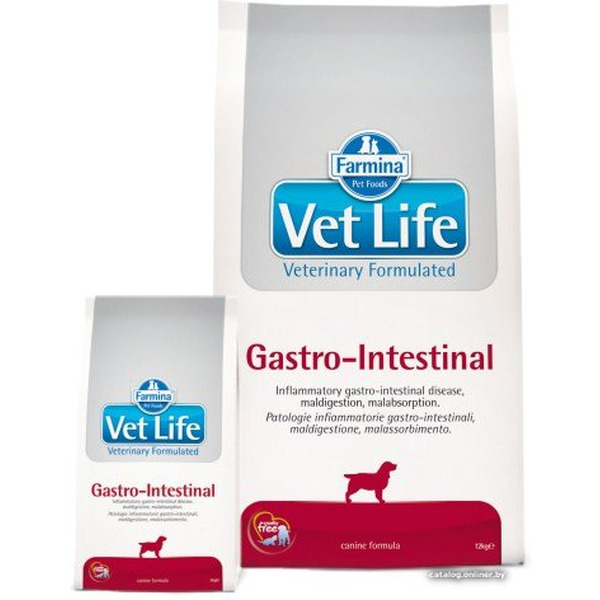 Сухой ветеринарный корм для собак Farmina Vet Life Gastro-Intestinal (2кг)