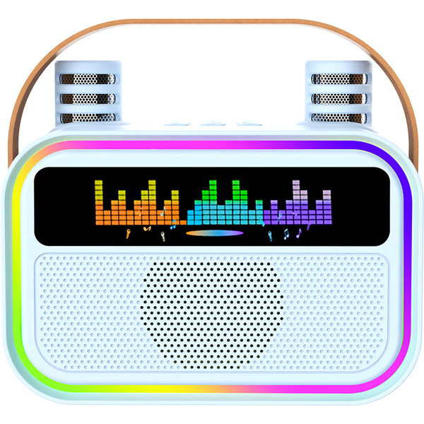 Колонка-караоке с двумя микрофонами Maxtop KK04B