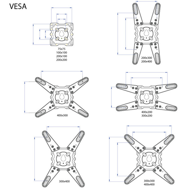 Кронштейн Kromax ATLANTIS-45 (белый)
