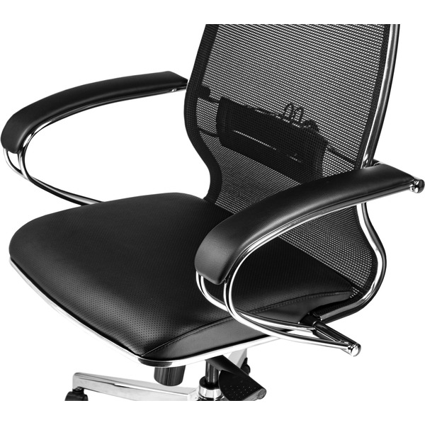 Кресло Метта Comfort S Infinity Easy Clean (черный)