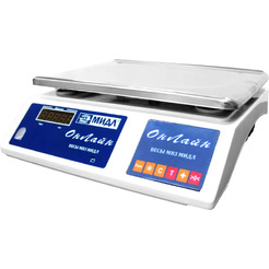 Весы торговые МИДЛ МТ 30 МДА 5/10 355х235 Олимп 1ур 71048685