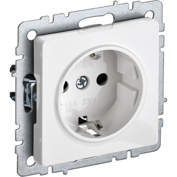 Розетка IEK Brite РС14-1-0-БрБ