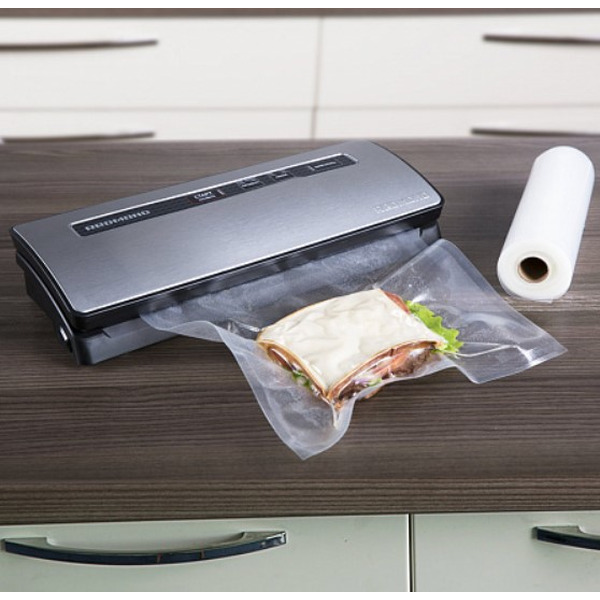 Упаковщик вакуумный РЕДМОНД RVS-M020 (серый металлик)