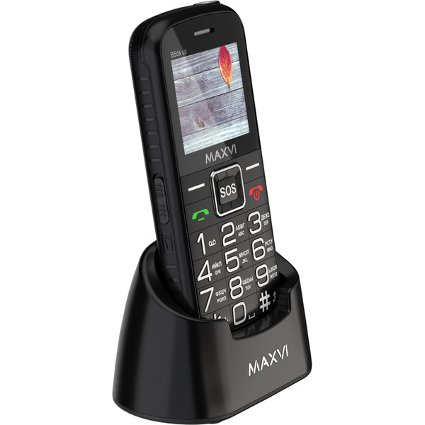 Мобильный телефон Maxvi B5ds up (черный)
