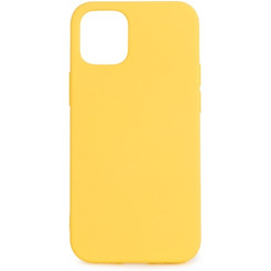 Накладка Case Coated для Apple iPhone 13 mini (желтый)