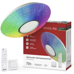 Светильник светодиодный IN HOME COMFORT CRYSTAL-RGB (4690612059983)