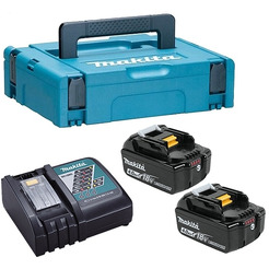 Набор Makita BL1840B 18V 4.0 Ah 2 шт + DC18RС