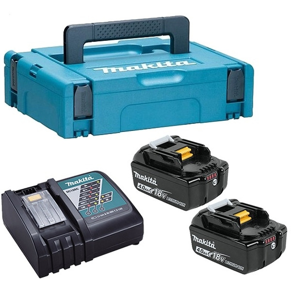Набор Makita BL1840B 18V 4.0 Ah 2 шт + DC18RС