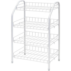 Полка для обуви Ника ЭТ2/МБ (матовый белый)