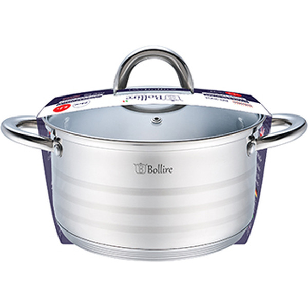 Кастрюля с крышкой BOLLIRE BR-2002