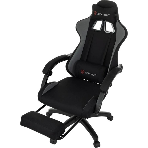 Кресло игровое ZOMBIE Shadow (черный/серый)