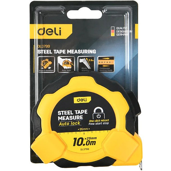 Рулетка Deli EDL3799