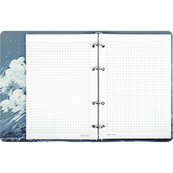 Тетрадь BRAUBERG 404726 на кольцах А5 160х212мм, 120л, картон,матовая ламинация, клетка