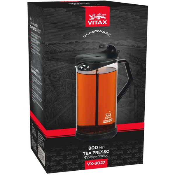 Френч-пресс VITAX Tea presso VX-3027