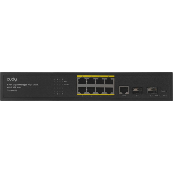 Коммутатор Cudy GS2008PS2