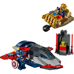 Конструктор LEGO Marvel Капитан Америка против Таноса 76319