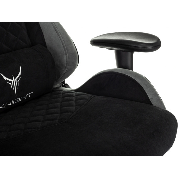 Игровое кресло Knight Regal Fabric (черный/серый)