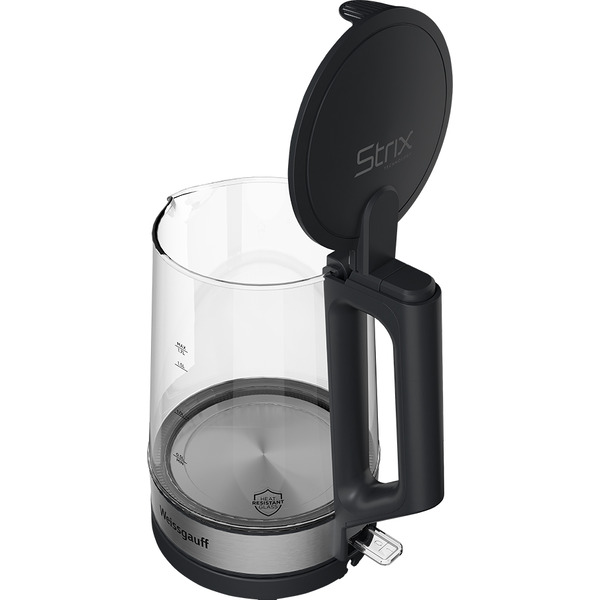 Чайник электрический Weissgauff WK 1700 EcoGlass Graphite