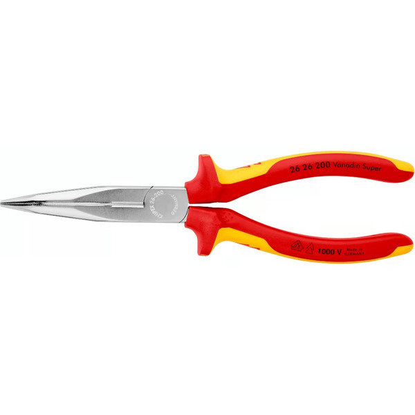 Длинногубцы с режущими кромками Knipex 26 26 200