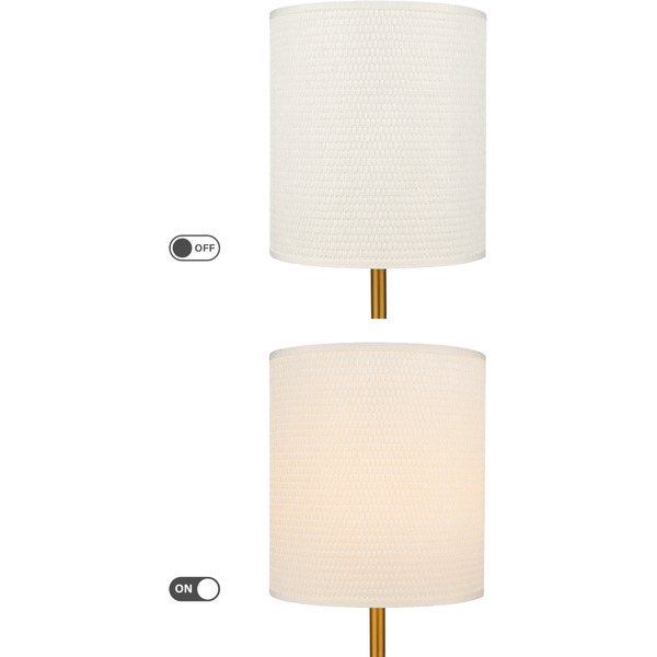 Светильник настольный ArtStyle HT-905NIC (латунь/белый)