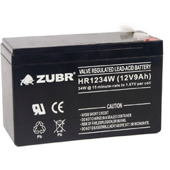 Аккумулятор для ИБП Zubr HR 12-34W (12 В/9 А·ч)