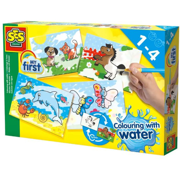 Набор для рисования SES Creative My First Мои первые раскраски водой 14421