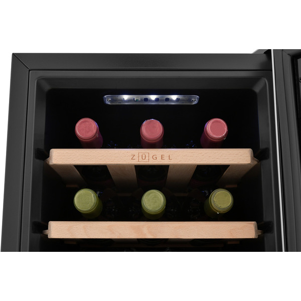 Винный шкаф ZUGEL ZTWF121B