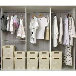 Органайзер для хранения Violet Береста 6823126 (23л, слоновая кость)