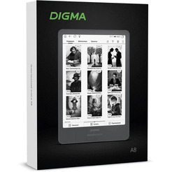 Электронная книга Digma A8 темно-серый