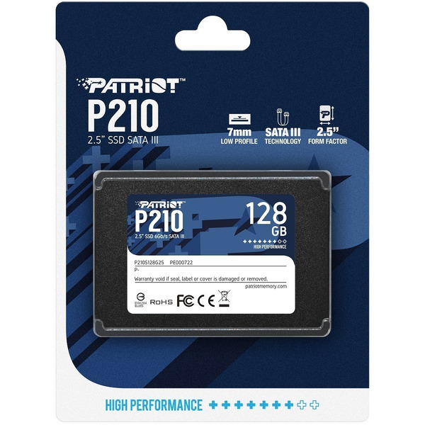 SSD Patriot P210 128GB P210S128G25