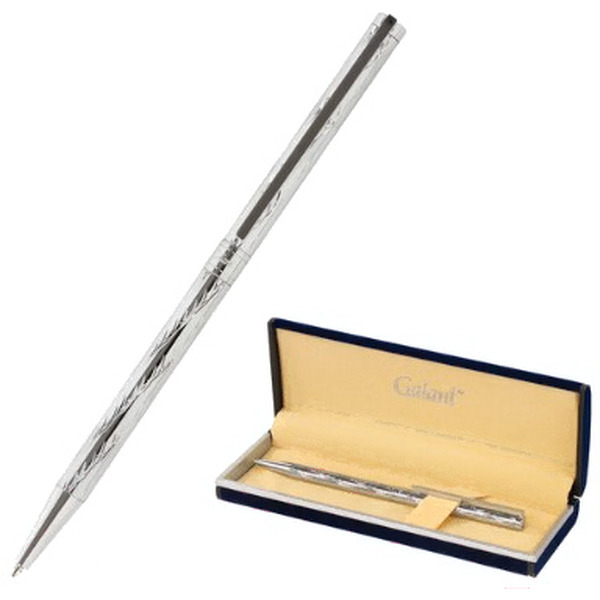 Ручка подарочная шариковая ASTRON SILVER GALANT 143527