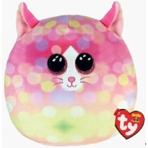 Мягкая игрушка TY INC Squish-a-boos Кошка Sonny (39239)