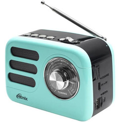 Радиоприёмник RITMIX RPR-033 (лазурный)