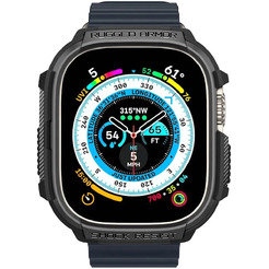 Чехол Spigen Rugged Armor для Apple Watch Ultra 1 / 2 49 мм MATTE BLACK