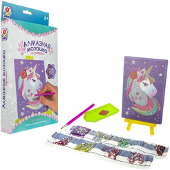 Алмазная мозаика 1 TOY Единорог Т19038Т