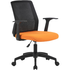 Офисное кресло CACTUS CS-MC222-BKOR (черный/оранжевый)