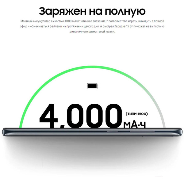 Смартфон SAMSUNG Galaxy A51 4GB/64GB (голубой)