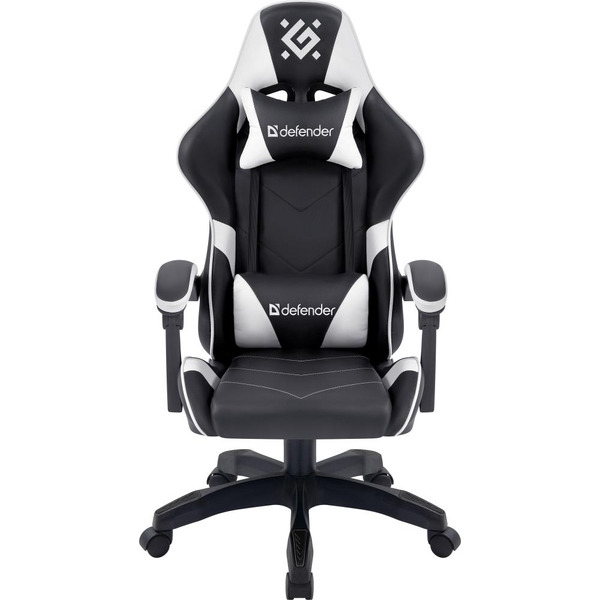 Игровое кресло Defender Companion (черный/белый)