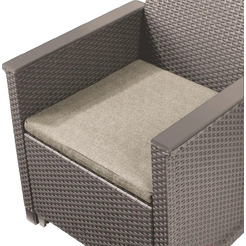Набор садовой мебели Keter Elodie 2 seater 254091 (капучино)