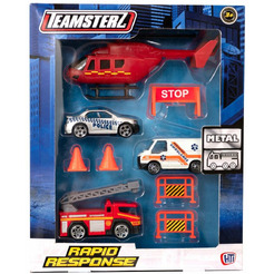 Игровой набор Teamsterz "Служба быстрого реагирования" (1416865)